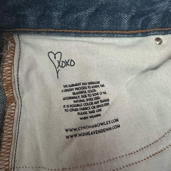 Cynthia Rowley x Midheaven Gwen Flare Jean size 27 - Picture 7 of 10